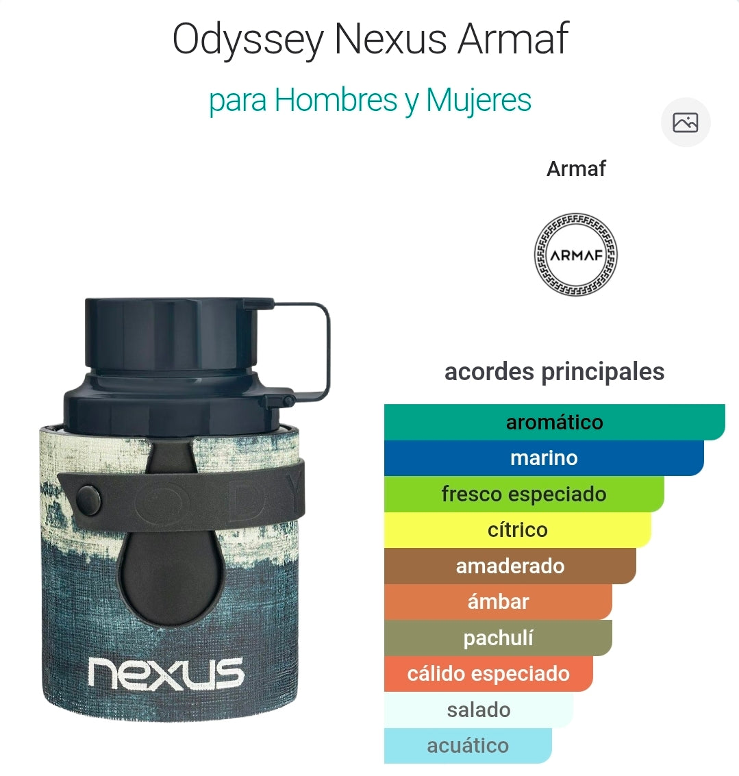 Nexus Odyssey Armaf 3.4oz