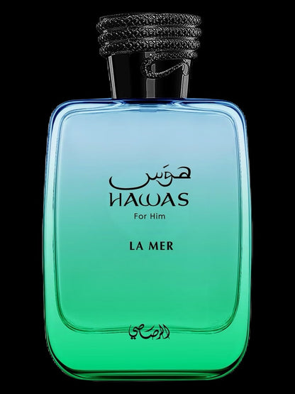 Rasasi Hawas La Mer for him EDP 3.4oz