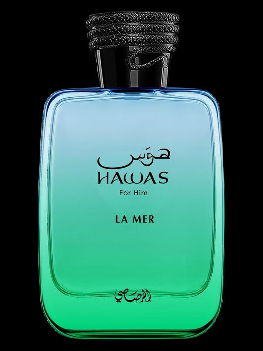 Rasasi Hawas La Mer for him EDP 3.4oz