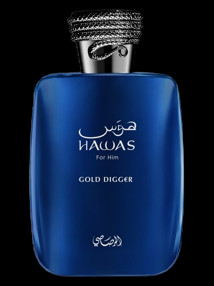 Rasasi Hawas Gold Digger for him EDP 3.4oz