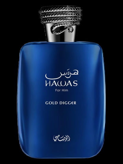 Rasasi Hawas Gold Digger for him EDP 3.4oz