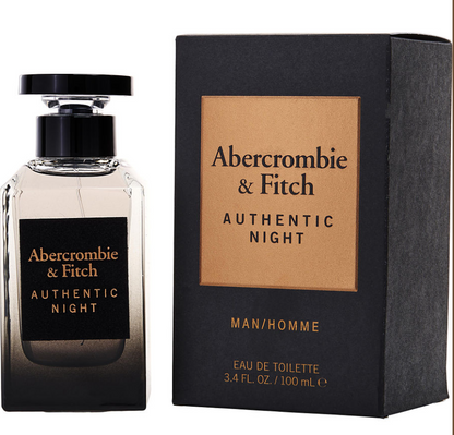 Authentic Night Homme Abercrombie&Fitch 3.4oz