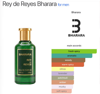 Bharara Rey de Reyes EDP 3.4oz