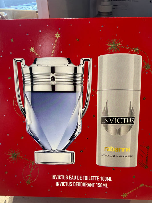 Set Invictus EDT 3.4oz 2pcs