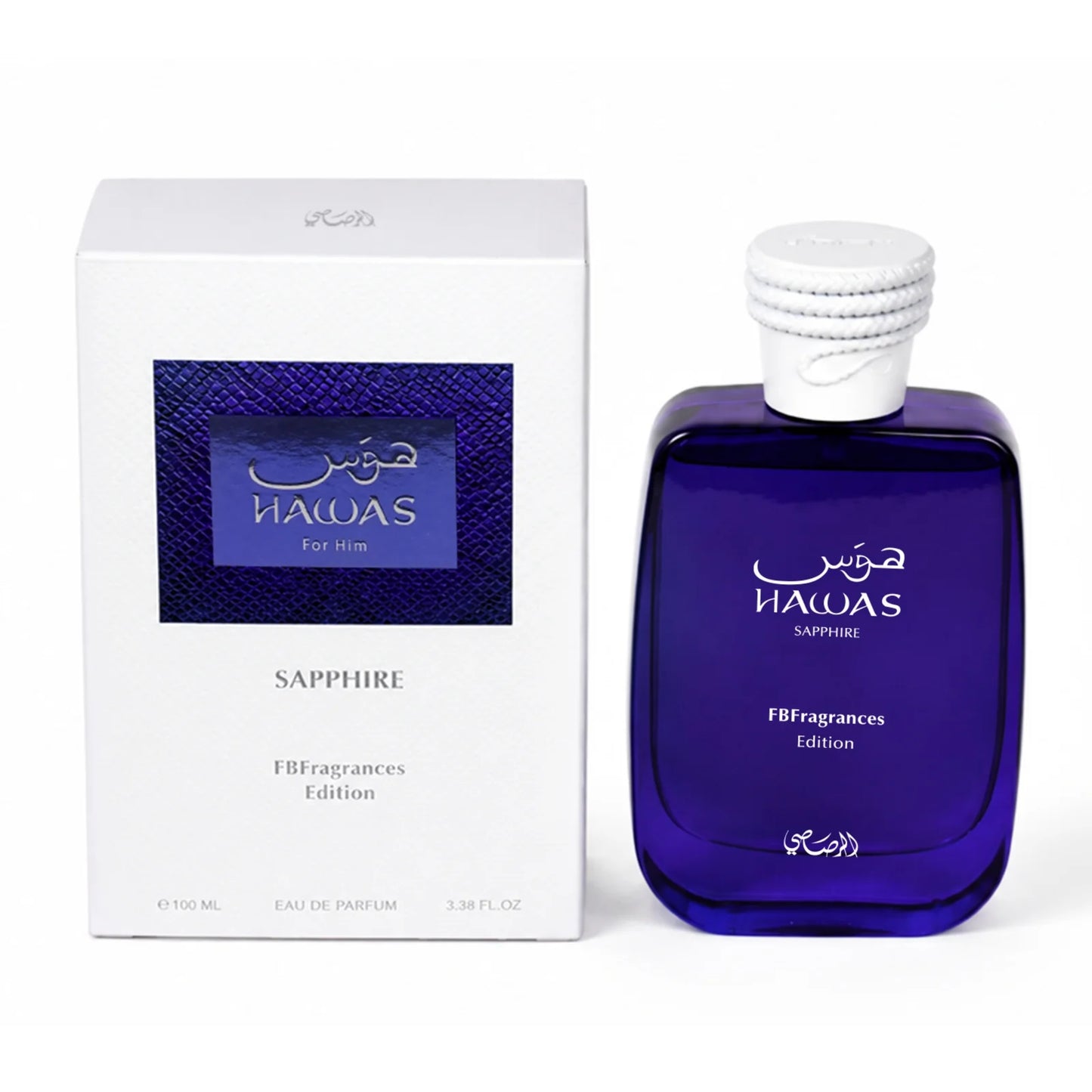 Hawas Sapphire Rasasi EDP 3.38oz