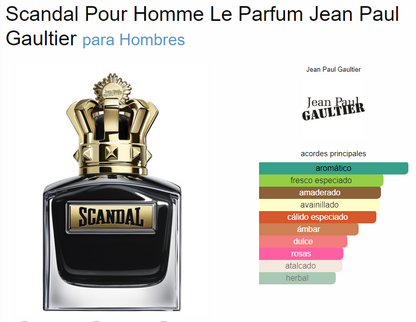 Scandal Pour Homme Le Parfum by Jean Paul Gaultier 3.4oz