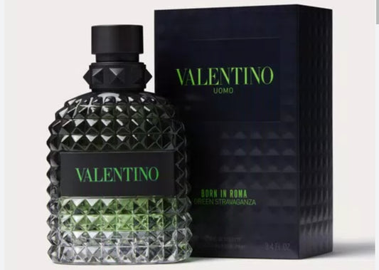 Valentino Uomo Born in Roma Green Stravaganza EDT 3.4oz