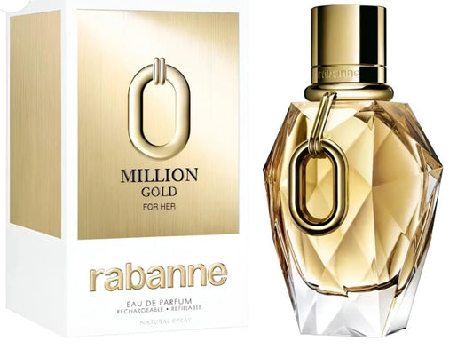 Million Gold Rabanne for her EDP 3oz