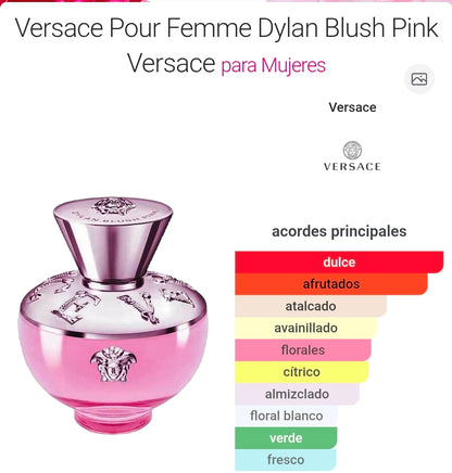 Versace Pour Femme Dylan Blush Pink 3.3oz