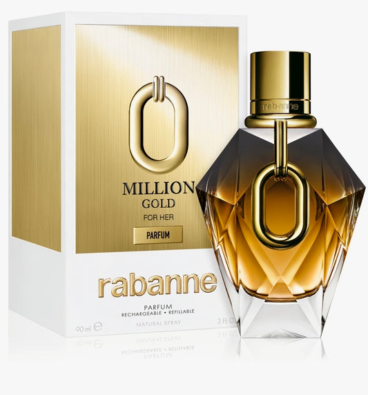 Million Gold For Her Parfum Rabanne 3.4oz