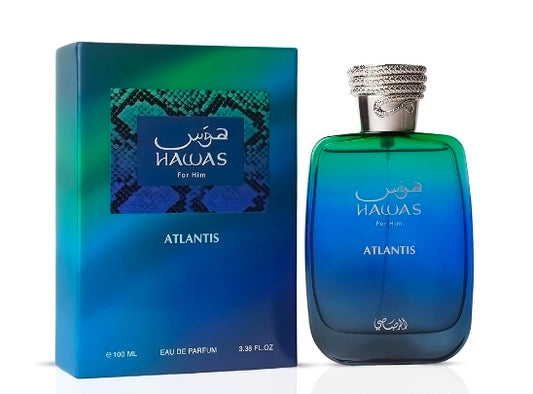 Hawas Atlantis de Rasasi EDP 3.4oz