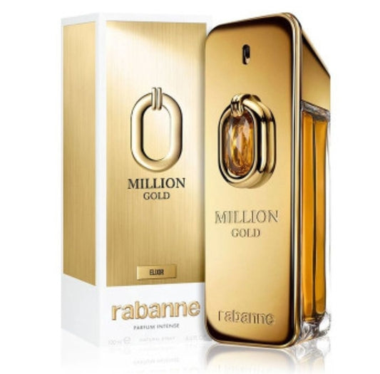 Million Gold Elixir Rabanne Parfum 3.4oz