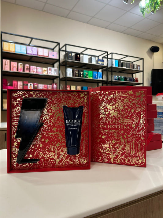 Set Bad Boy Cobalt Carolina Herrera 1.7oz 2pcs