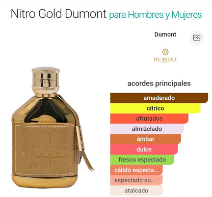 Nitro Gold Dumont EXTRAIT PARFUM 3.4oz