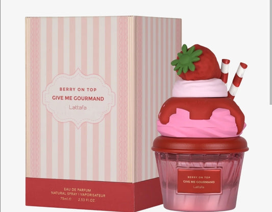 Berry On Top Give Me Gourmand de Lattafa Perfumes EDP 2.53oz