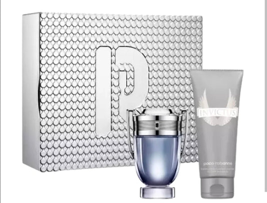 Set Invictus Paco Rabanne EDT 3.4oz 2pcs