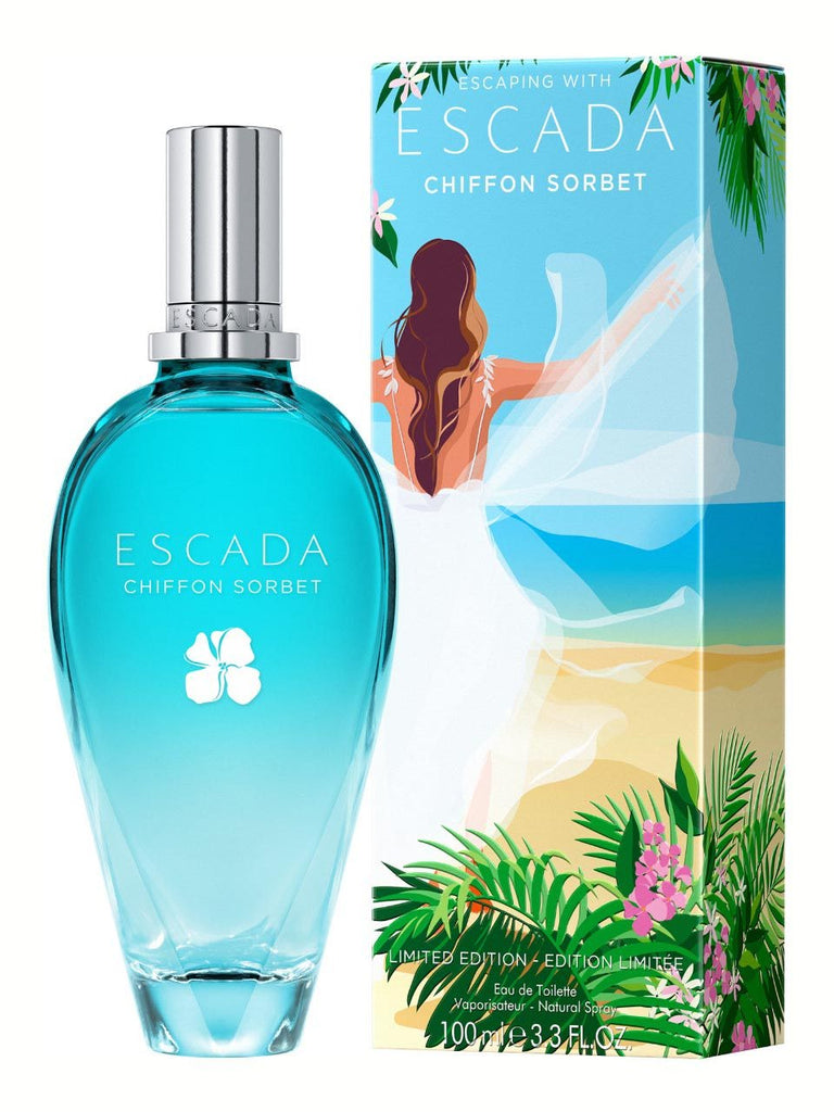 Chiffon Sorbet Eau de Toilette de Escada 3.3oz