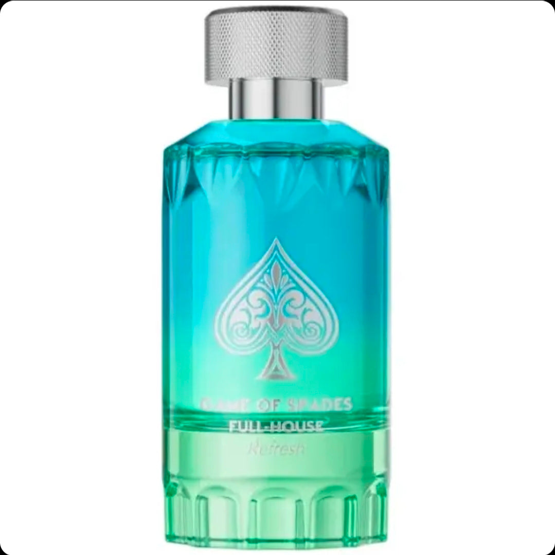 Full House Refresh Parfum by Jo Milano Paris Game of Spades 3.4 oz