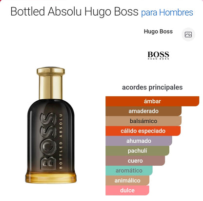 Bottled Absolu de Hugo Boss Parfum Intense 3.3oz