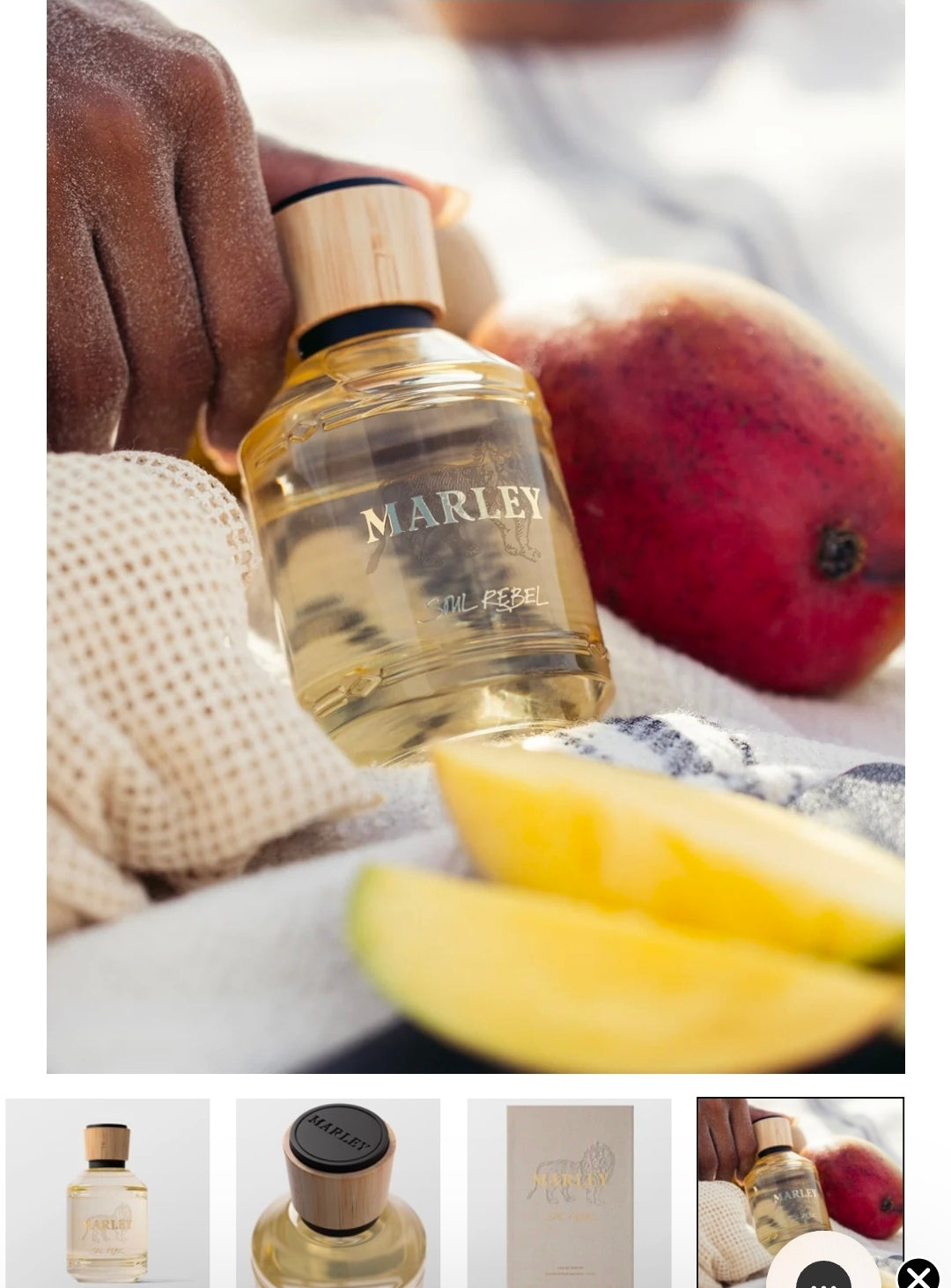 Soul Rebel Marley EDP 3.4oz