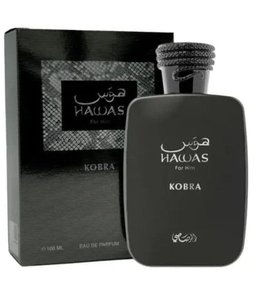 Hawas Kobra Rasasi EDP 3.38oz