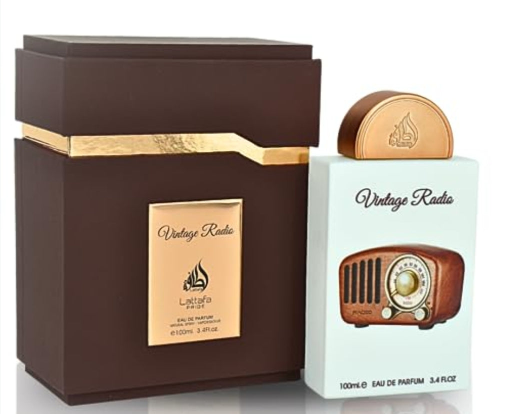 Vintage Radio de Lattafa Perfumes 3.4oz