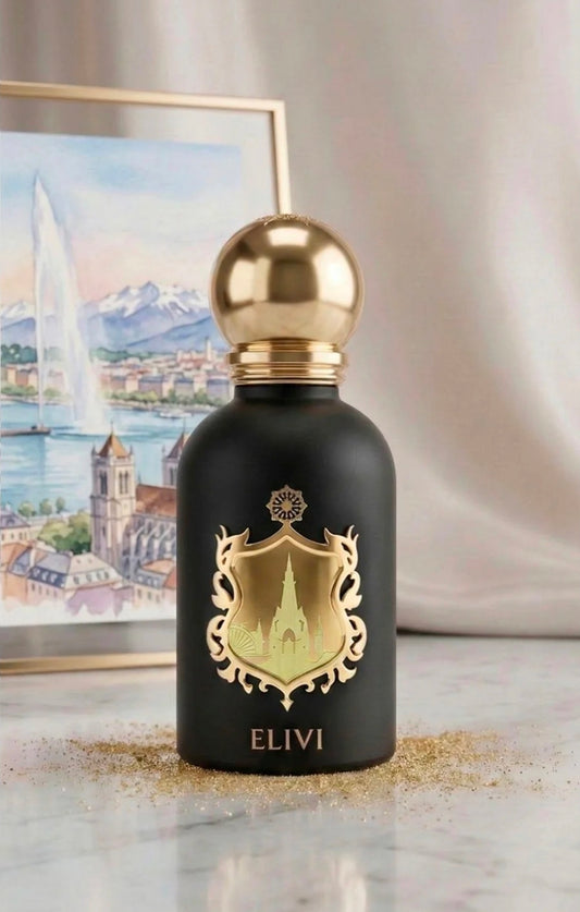 ELIVI PARFUMS Ville de Genève EXTRAIT DE PARFUM 1.7oz