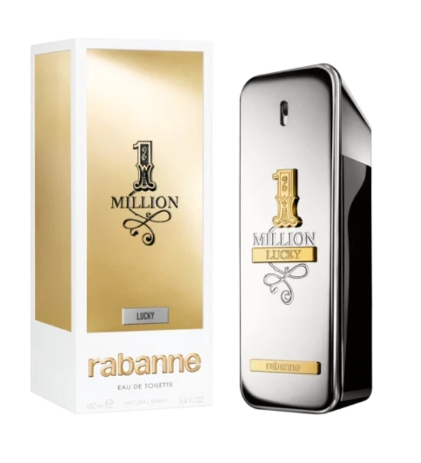 One Million Lucky by Paco Rabanne EDT 3.4oz