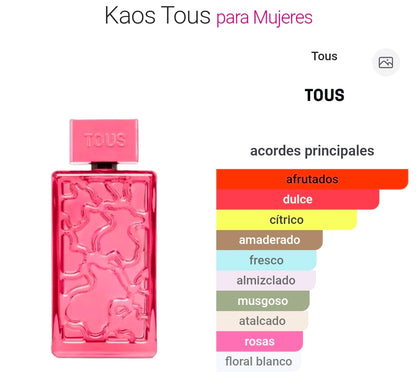 Set Kaos Tous 3.4oz 2pcs
