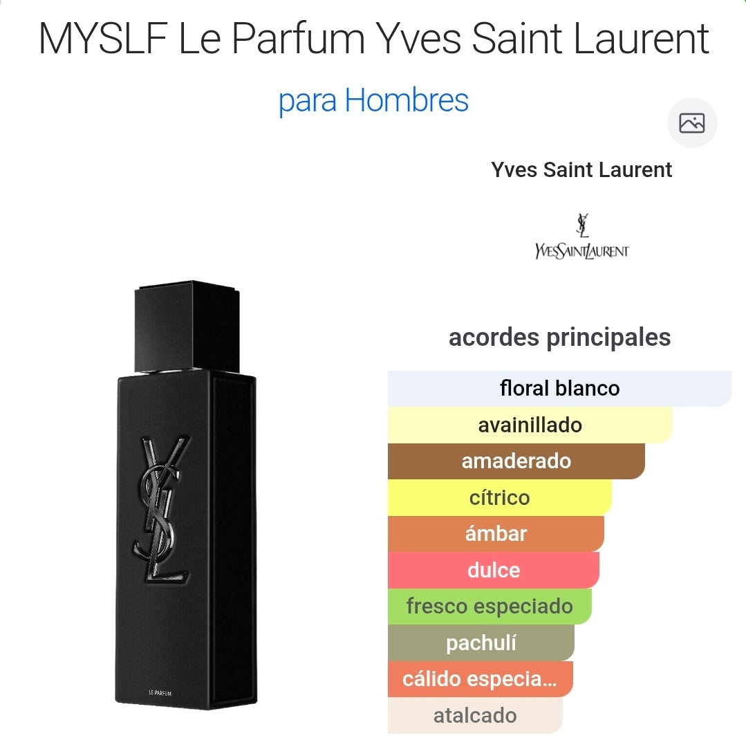 Myslf Le Parfum YSL 3.3oz