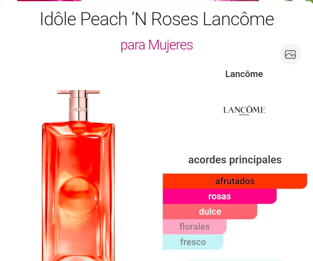 Idole Peach ‘N Roses Lancôme