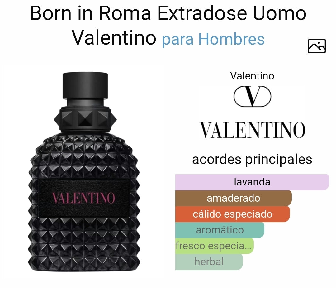 Extradose Valentino Born In Roma (Uomo) EDP 3.4oz – Quimica de Perfumes