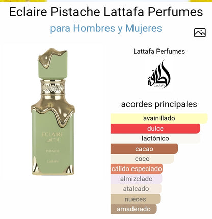 PISTACHE Eclaire Lattafa EDP 3.4oz