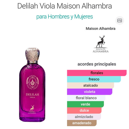 Delilah Viola Maison Alhambra EDP 3.4oz