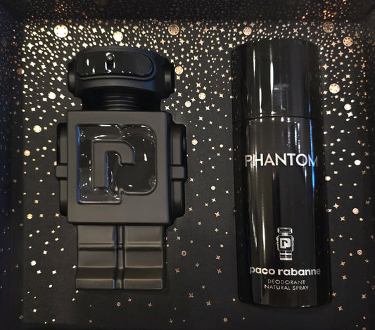 Set Phantom Parfum Paco Rabanne 3.4oz 2pcs (deodorant)
