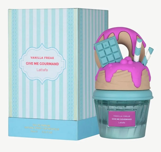 Vanilla Freak Give Me Gourmand Lattafa Perfumes EDP 2.53oz