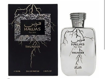 Hawas Thunder de Rasasi EDP 3.4oz