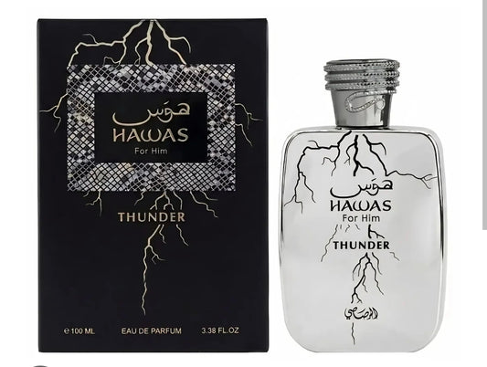 Hawas Thunder de Rasasi EDP 3.4oz