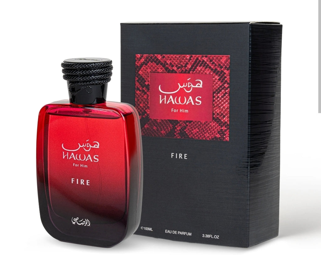 Hawas Fire by Rasasi 3.4oz EDP