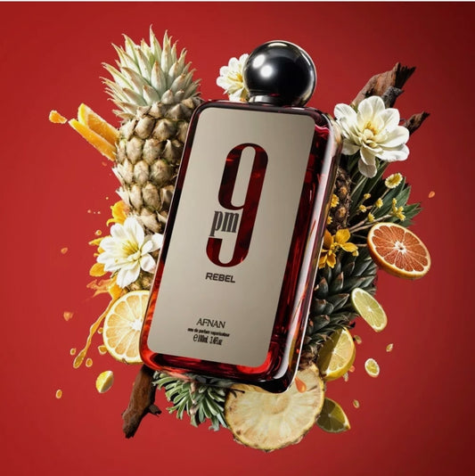 9pm Rebel Afnan EDP 3.4oz