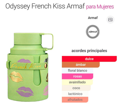 French Kiss Odyssey Armaf 3.4oz