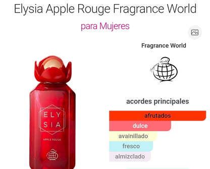Elysia Apple Rouge 3.4oz Fragrance World