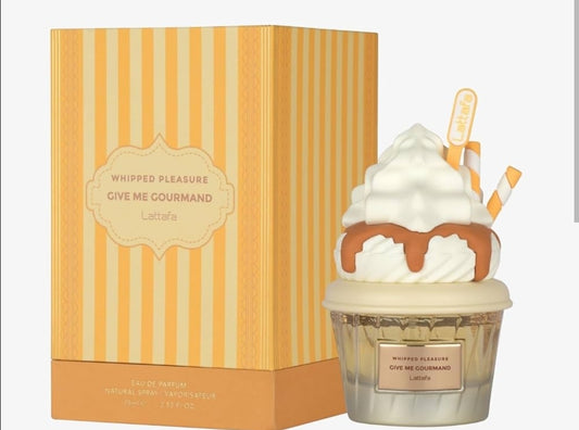 Whipped Pleasure Give Me Gourmand Lattafa Perfumes EDP 2.53oz