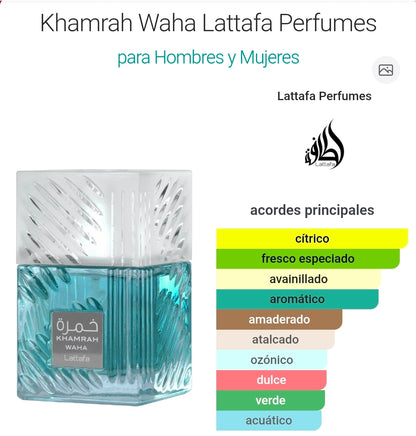 Khamrah Waha Lattafa 3.4oz