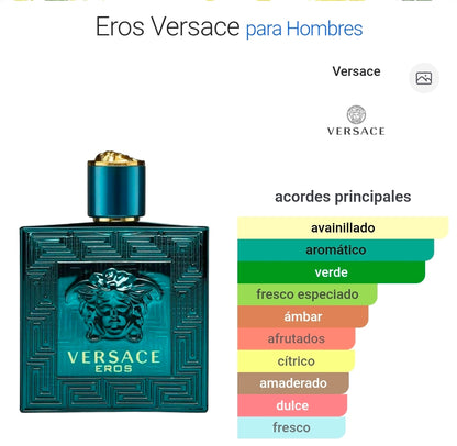 Tester Eros Versace EDT 3.4oz