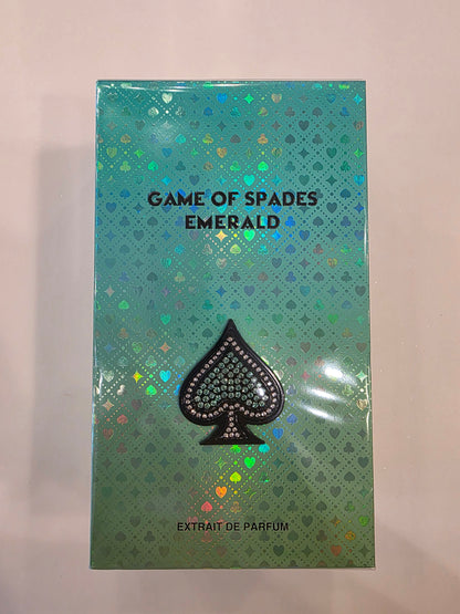 Emerald Extrait Parfum Game of Spades Jo milano 3oz