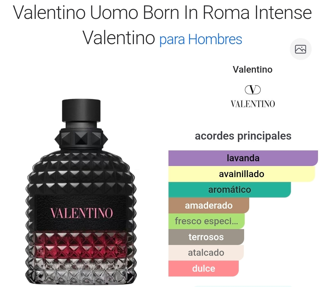 Valentino Uomo Born in Roma intense 1.7oz