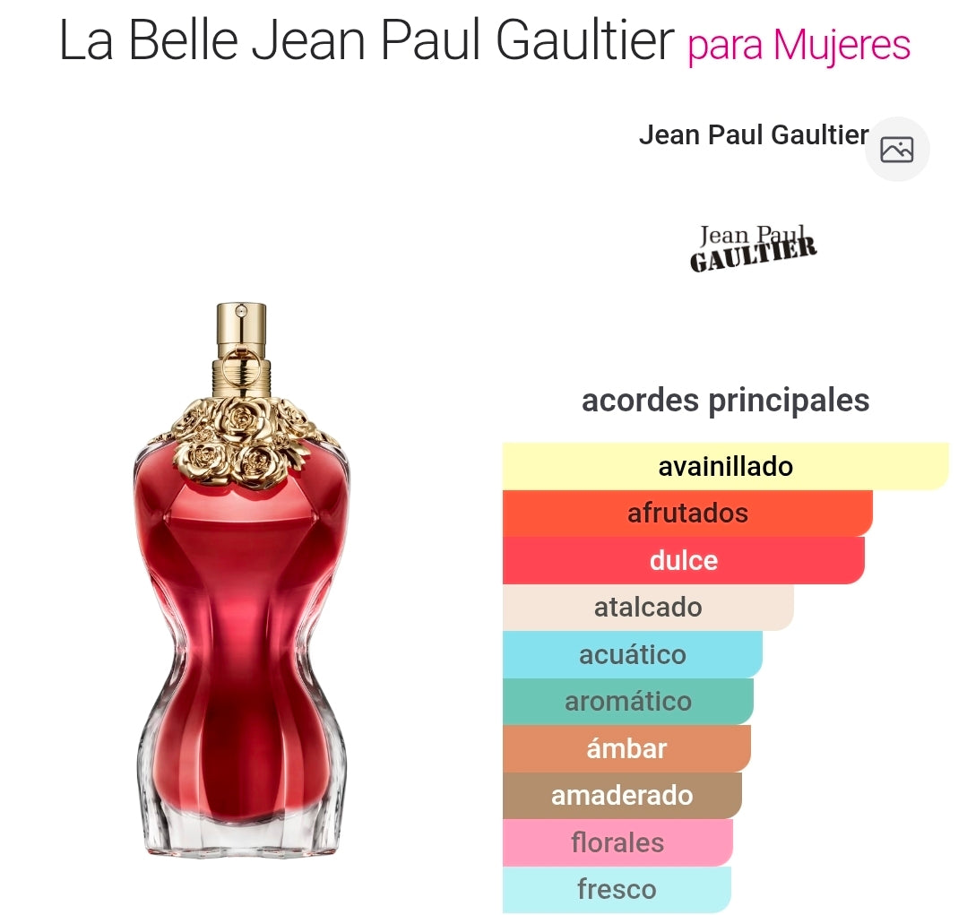 Set La belle Jean Paul Gauthier EDP 3.4oz