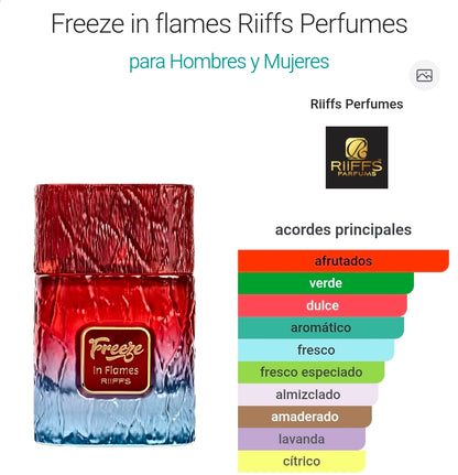Freeze in flames de Riiffs Perfumes EDP 3.4oz